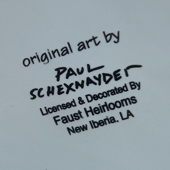 Faust Heirlooms LSU Tigers Mike the Tiger Paul Schexnayder Storage Canister C8 - Picture 7 of 8